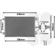 Condenseur, climatisation VAN WEZEL 43005256 - Visuel 1