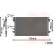 Condenseur, climatisation VAN WEZEL 43005280 - Visuel 1
