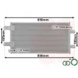 Condenseur, climatisation VAN WEZEL 43005443 - Visuel 1