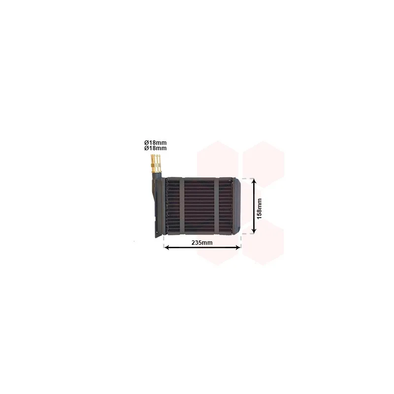 Système de chauffage VAN WEZEL 43006090