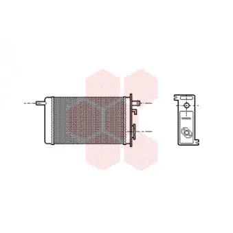 Système de chauffage VAN WEZEL 43006096
