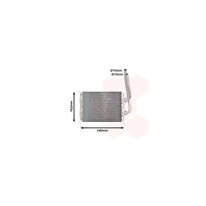 Système de chauffage VAN WEZEL 43006220