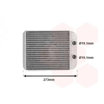 Système de chauffage VAN WEZEL 43006343