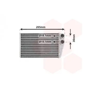 Système de chauffage VAN WEZEL 43006354