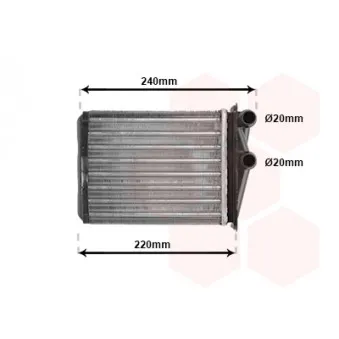 Système de chauffage VAN WEZEL 43006380