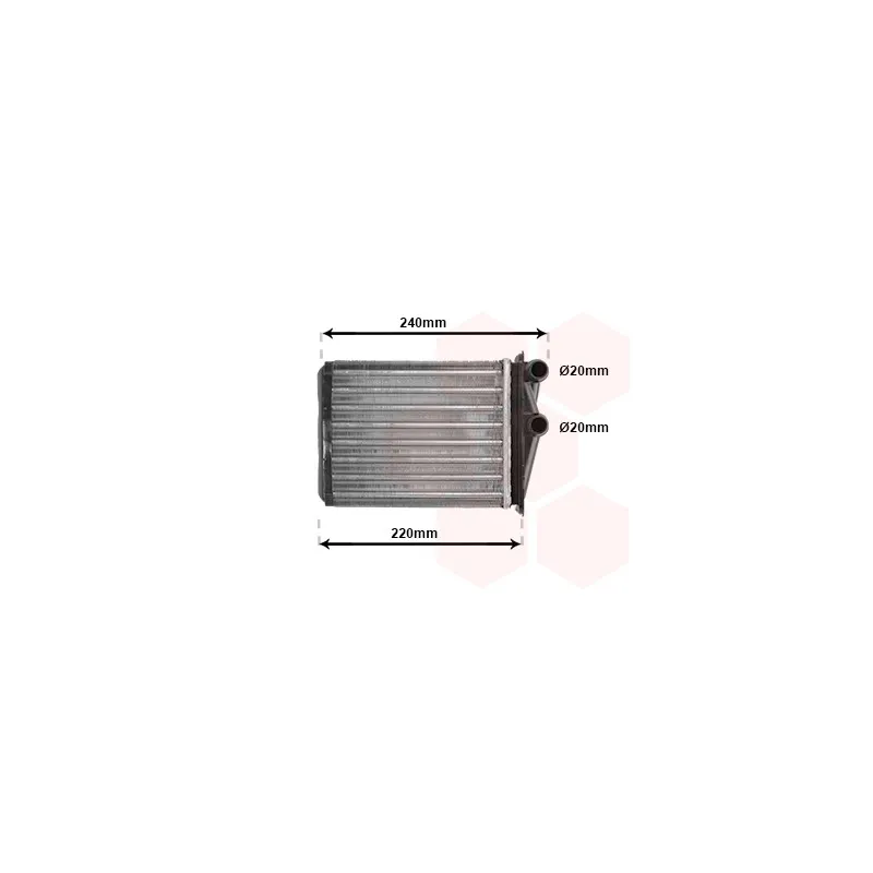 Système de chauffage VAN WEZEL 43006380
