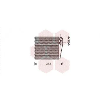Système de chauffage VAN WEZEL 43006396