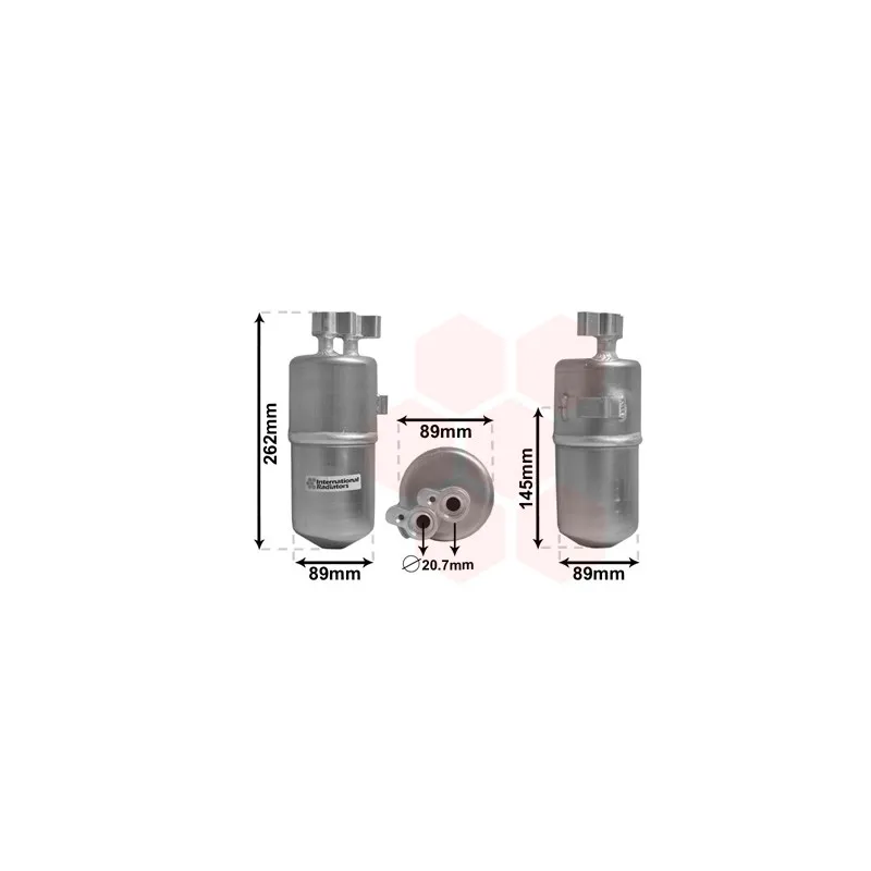 Filtre déshydratant, climatisation VAN WEZEL 4300D330