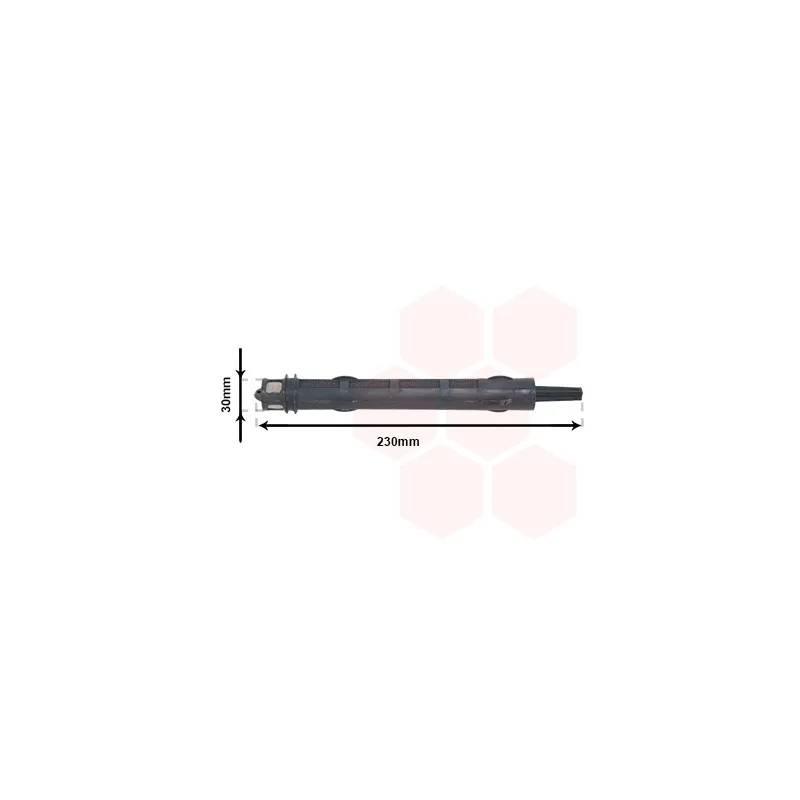 Filtre déshydratant, climatisation VAN WEZEL 4300D431