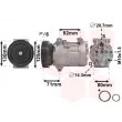 Compresseur, climatisation VAN WEZEL 4300K103 - Visuel 1