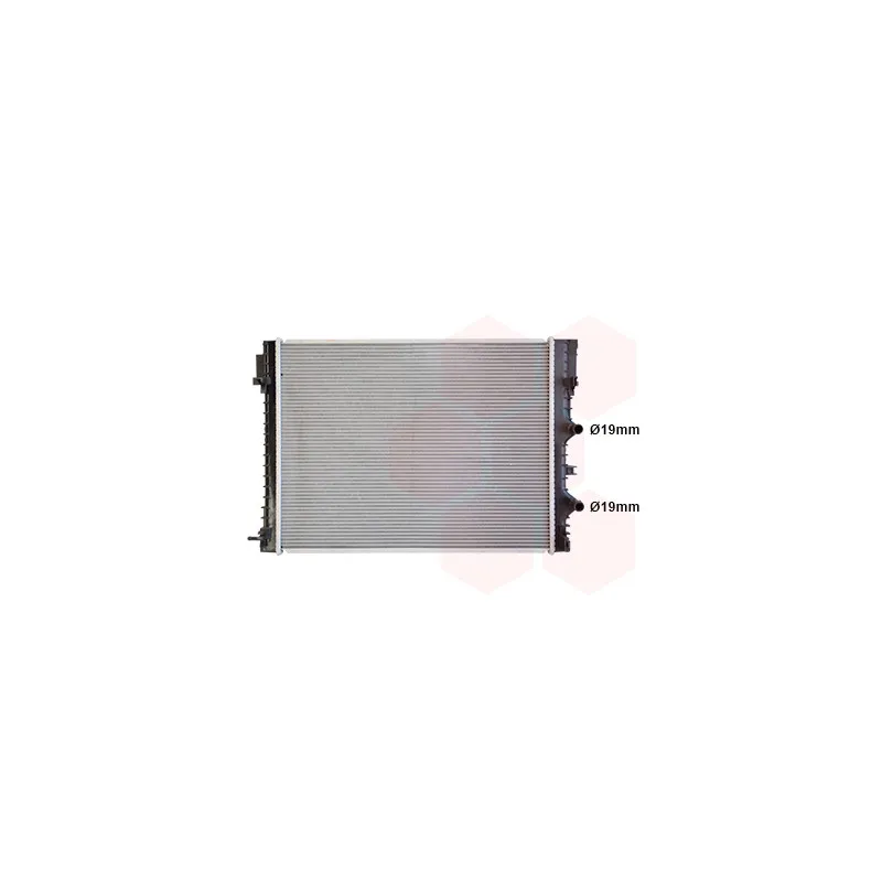 Radiateur basse température, intercooler VAN WEZEL 43014703