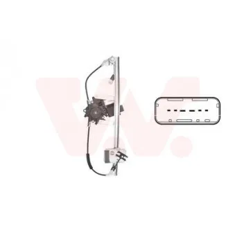 Lève-vitre avant droit VAN WEZEL 4366262