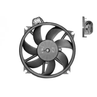 Ventilateur, refroidissement du moteur VAN WEZEL 4377747
