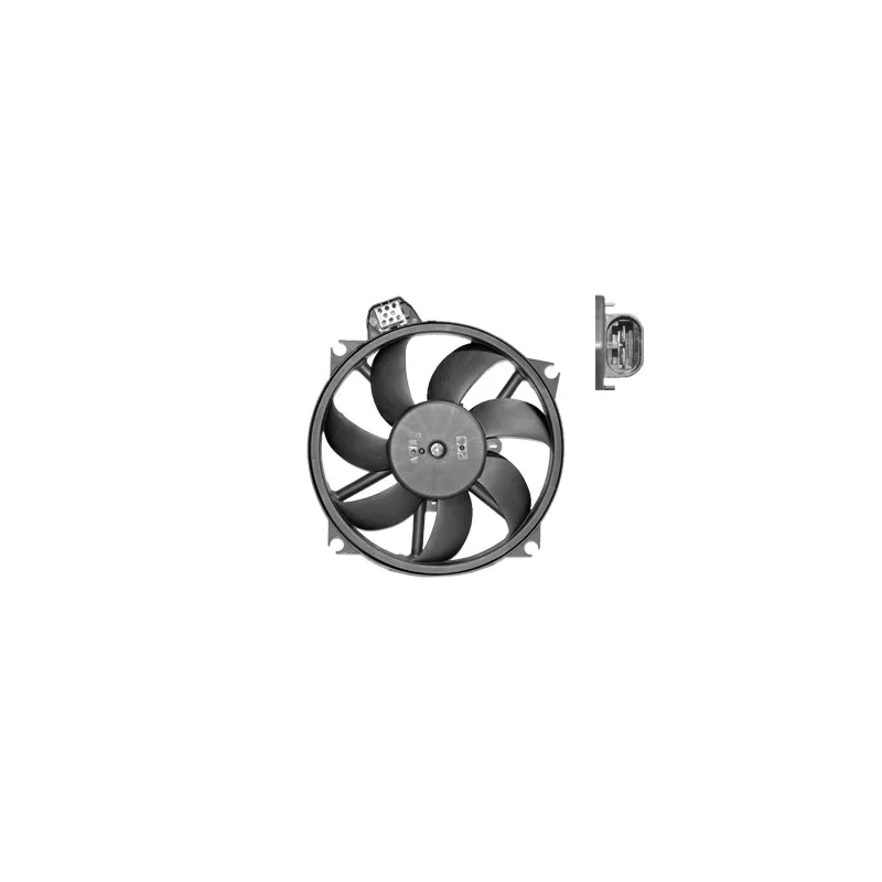 Ventilateur, refroidissement du moteur VAN WEZEL 4377747