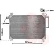 Condenseur, climatisation VAN WEZEL 47005074 - Visuel 1
