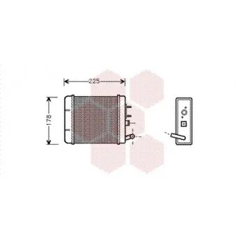 Système de chauffage VAN WEZEL 49006014
