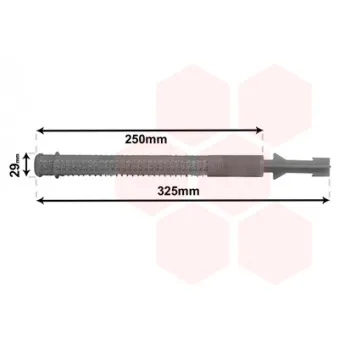Filtre déshydratant, climatisation VAN WEZEL 4900D043