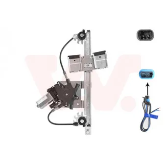 Lève-vitre arrière gauche VAN WEZEL 4912265