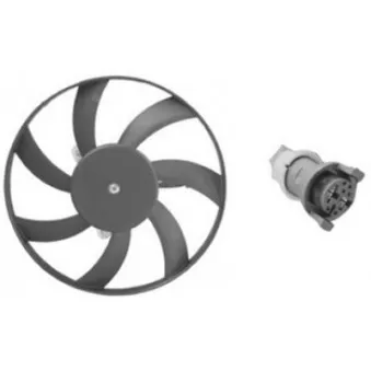 Ventilateur, refroidissement du moteur avant droit VAN WEZEL 4913744