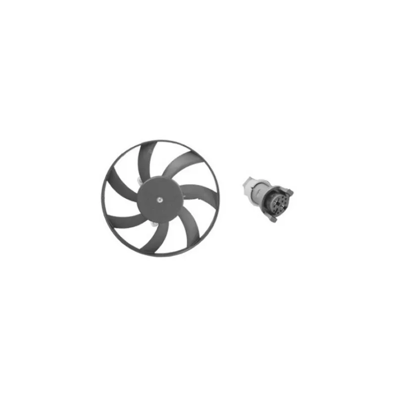Ventilateur, refroidissement du moteur avant droit VAN WEZEL 4913744