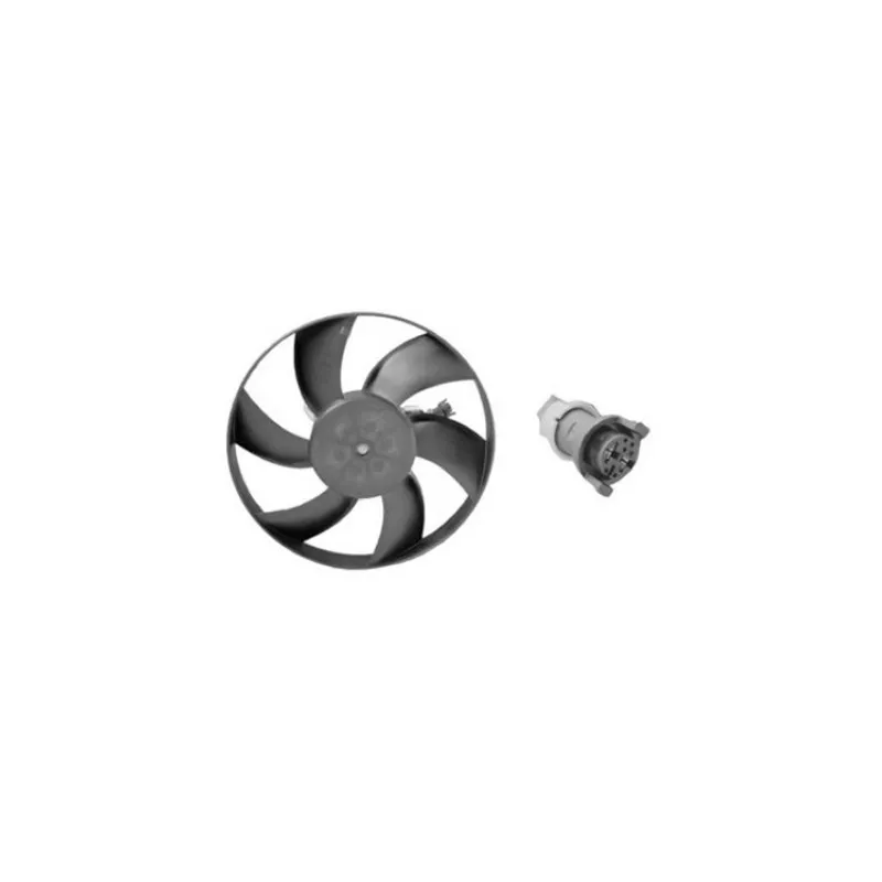Ventilateur, refroidissement du moteur avant gauche VAN WEZEL 4913745
