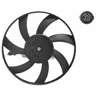 Ventilateur, refroidissement du moteur avant droit VAN WEZEL 4913746