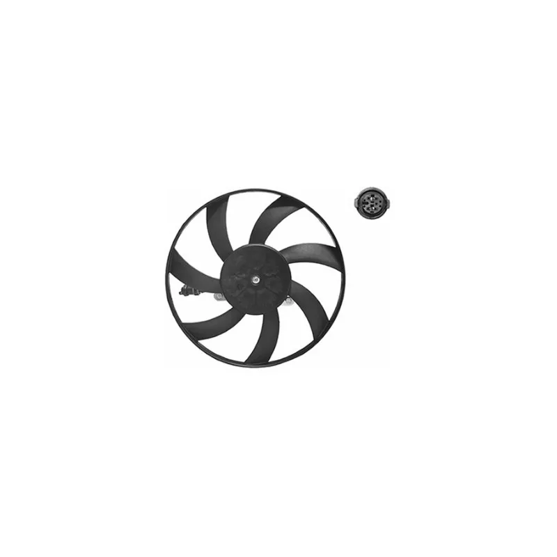 Ventilateur, refroidissement du moteur avant droit VAN WEZEL 4913746