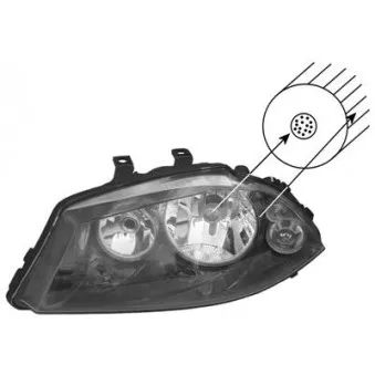 Projecteur principal VAN WEZEL 4917963