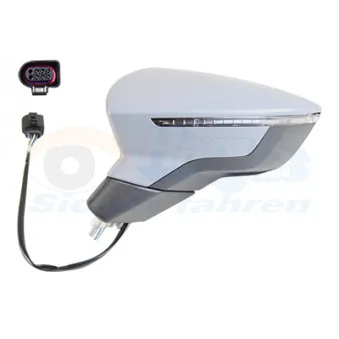 Rétroviseur extérieur VAN WEZEL 4929807