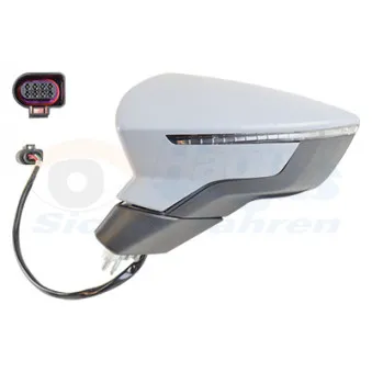 Rétroviseur extérieur VAN WEZEL 4929817