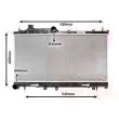Radiateur, refroidissement du moteur VAN WEZEL 51002066 - Visuel 1