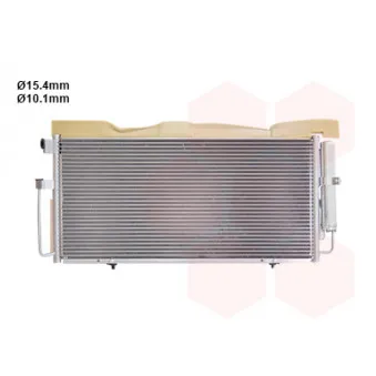 Condenseur, climatisation VAN WEZEL 51005064