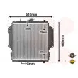 Radiateur, refroidissement du moteur VAN WEZEL 52002012 - Visuel 1