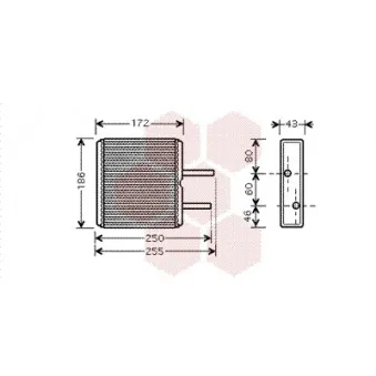 Système de chauffage VAN WEZEL 52006080