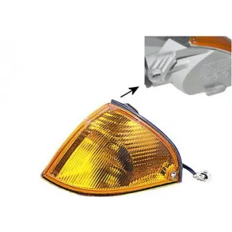 Feu clignotant avant gauche VAN WEZEL 5214909