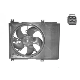 Ventilateur, refroidissement du moteur VAN WEZEL 5223747