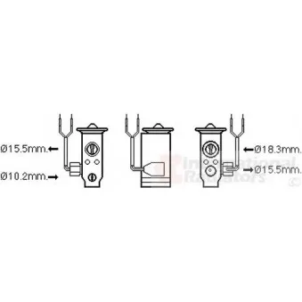 Détendeur, climatisation VAN WEZEL