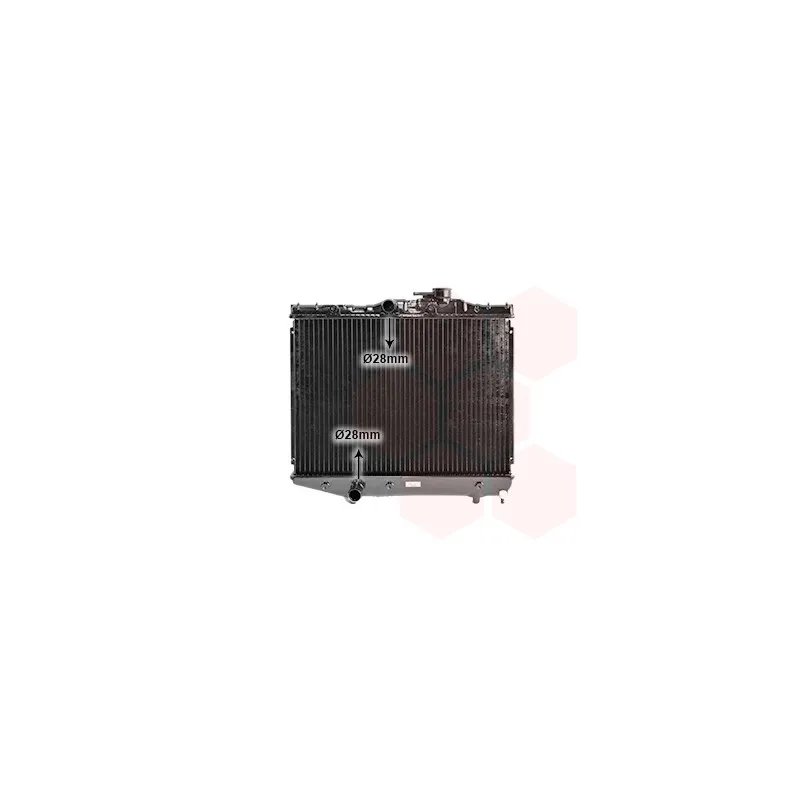 Radiateur, refroidissement du moteur VAN WEZEL 53002038