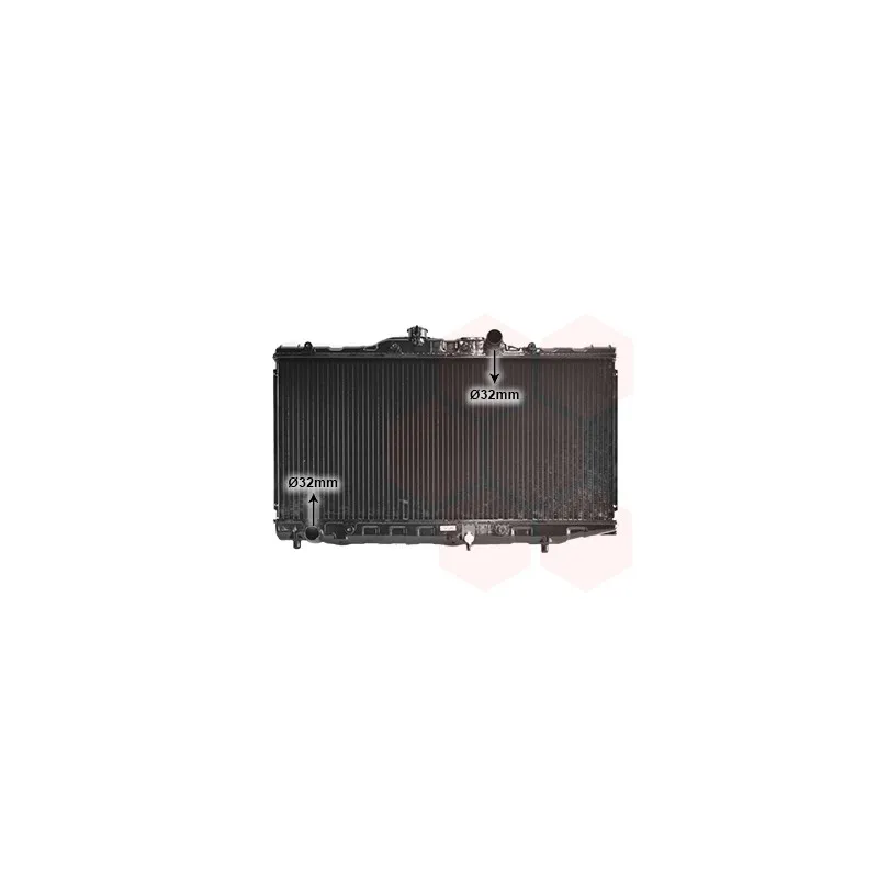 Radiateur, refroidissement du moteur VAN WEZEL 53002061