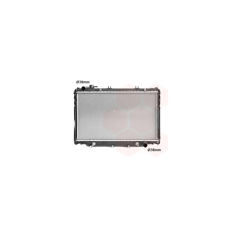 Radiateur, refroidissement du moteur VAN WEZEL 53002222