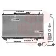 Radiateur, refroidissement du moteur VAN WEZEL 53002240 - Visuel 1