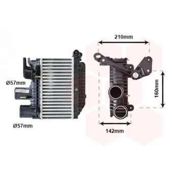 Intercooler, échangeur VAN WEZEL
