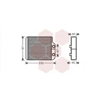Système de chauffage VAN WEZEL 53006368