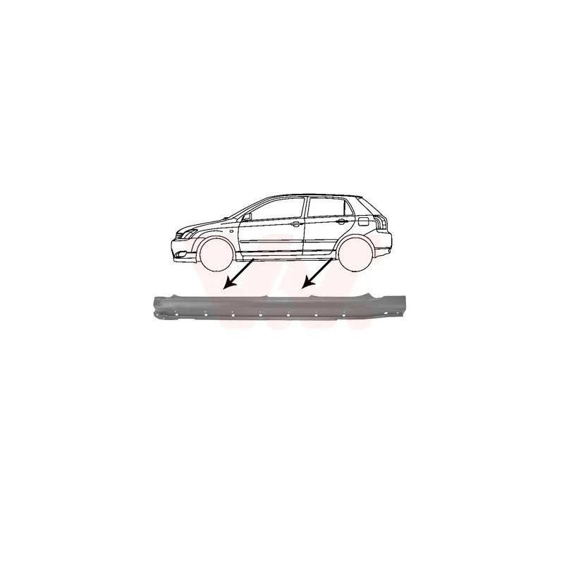 Marche-pied VAN WEZEL 5393103