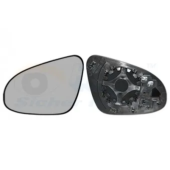 Verre de rétroviseur, rétroviseur extérieur VAN WEZEL 5407837