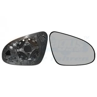 Verre de rétroviseur, rétroviseur extérieur VAN WEZEL 5407838