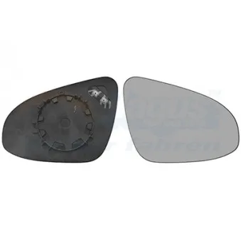 Verre de rétroviseur, rétroviseur extérieur VAN WEZEL 5437838