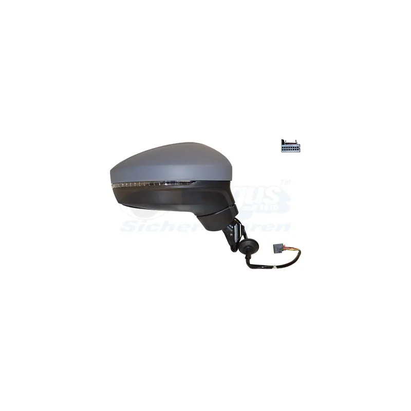 Rétroviseur extérieur VAN WEZEL 5747808