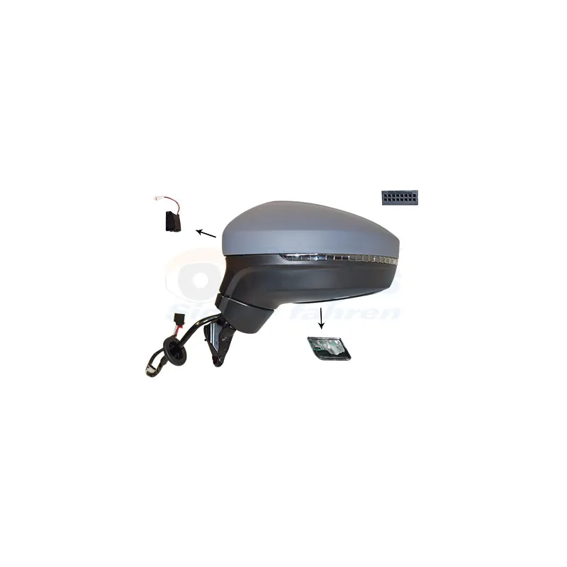 Rétroviseur extérieur VAN WEZEL 5747827