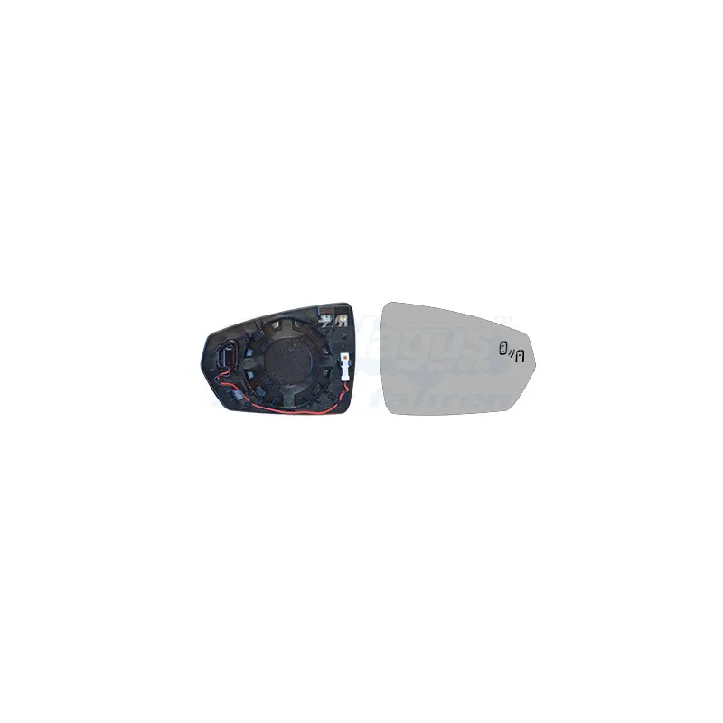 Verre de rétroviseur, rétroviseur extérieur VAN WEZEL 5751836